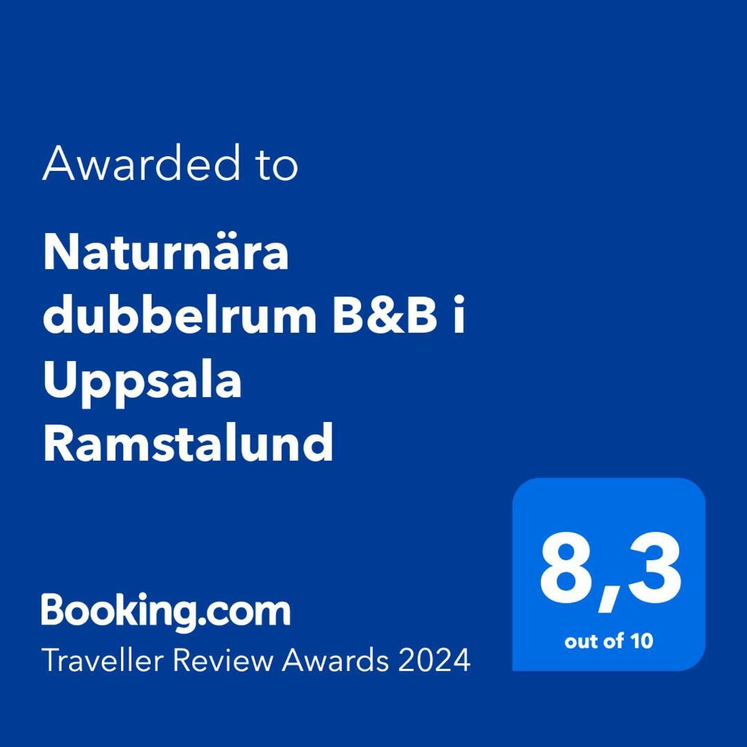 Naturnaera Dubbelrum B&B I Uppsala Ramstalund Exterior photo